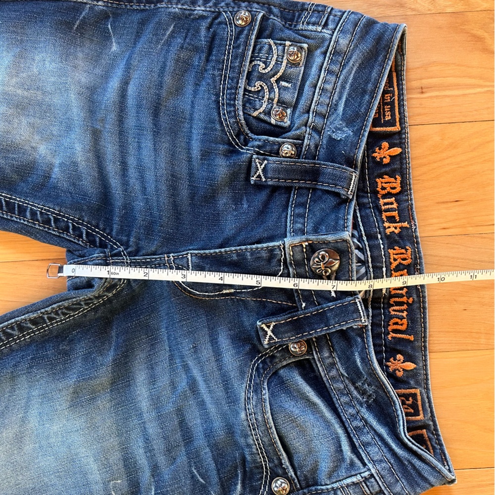 Rock Revival Women's Distressed Denim Jeans - Picture 6 of 8